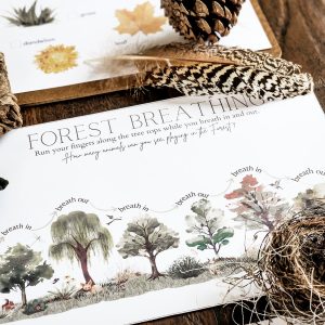 Mindfulness & Yoga i Naturen – Utskrivbar pakke for barn Mindfulness & Yoga i Naturen – Utskrivbar pakke for barn